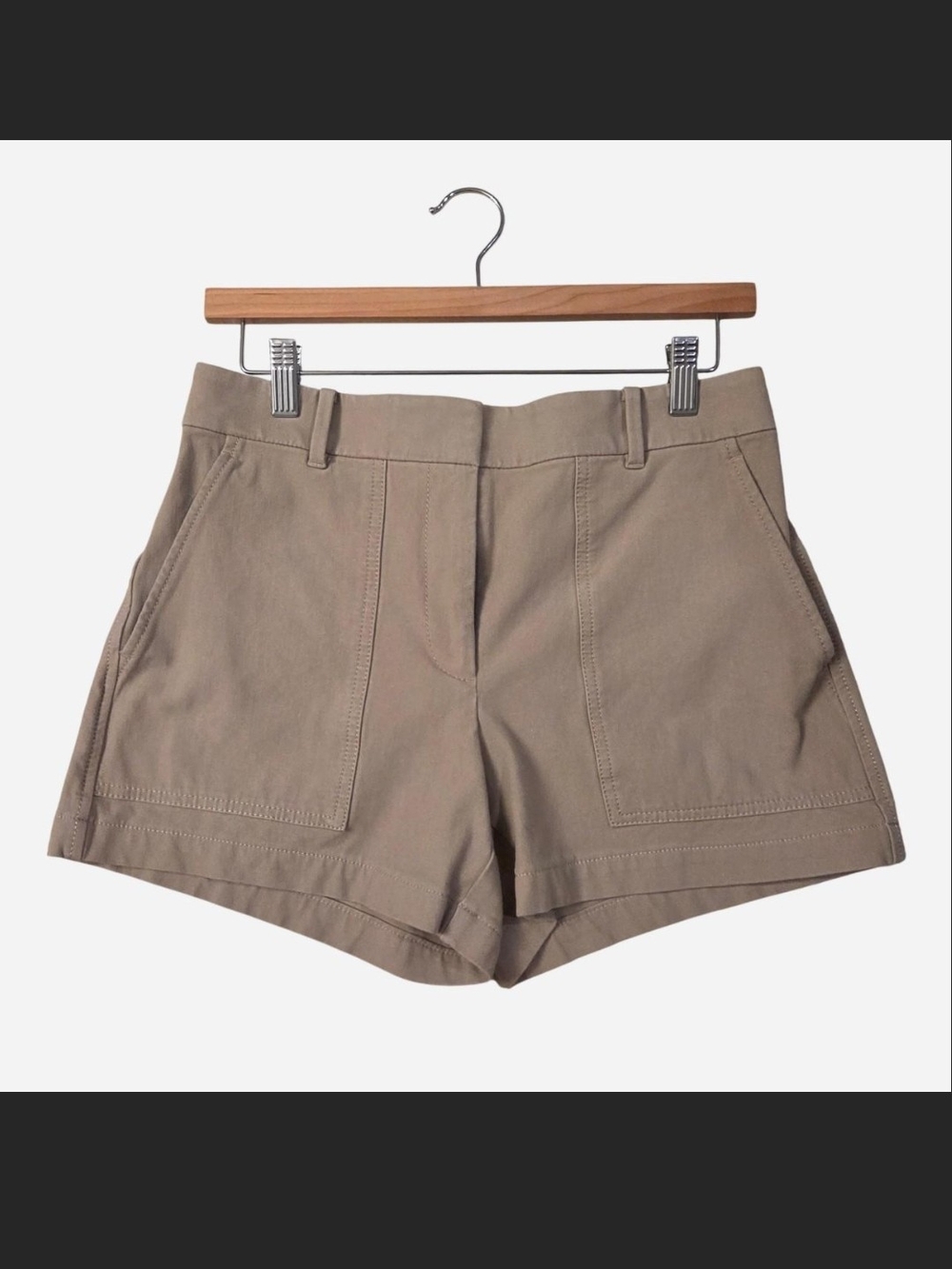 Ann Taylor Khaki Utility Shorts
